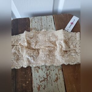 Cosabella Tan Lace Bralette